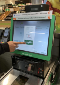 Woolworths checkout glitch