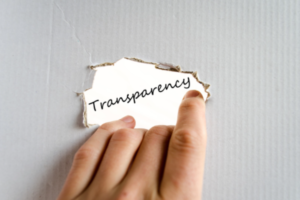 Transparency graphic